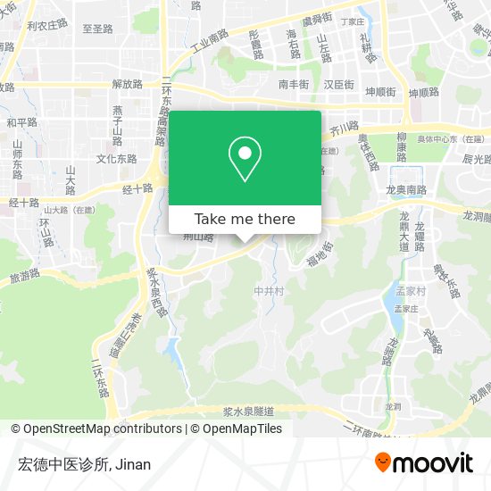 宏德中医诊所 map