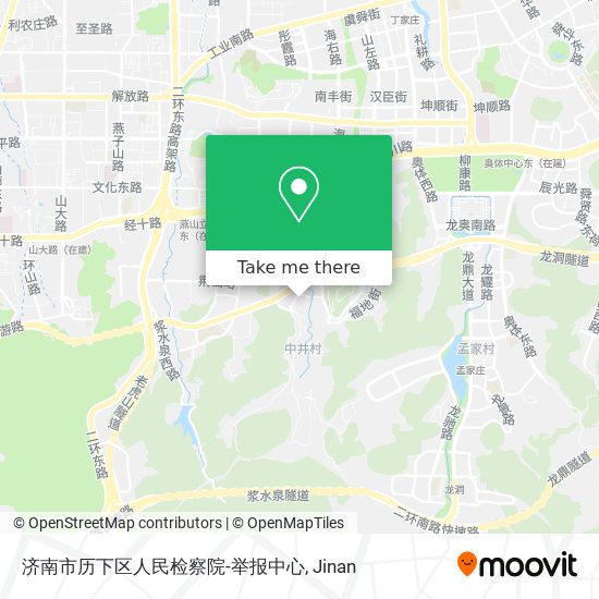 济南市历下区人民检察院-举报中心 map