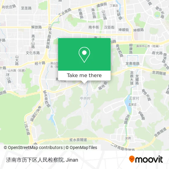 济南市历下区人民检察院 map