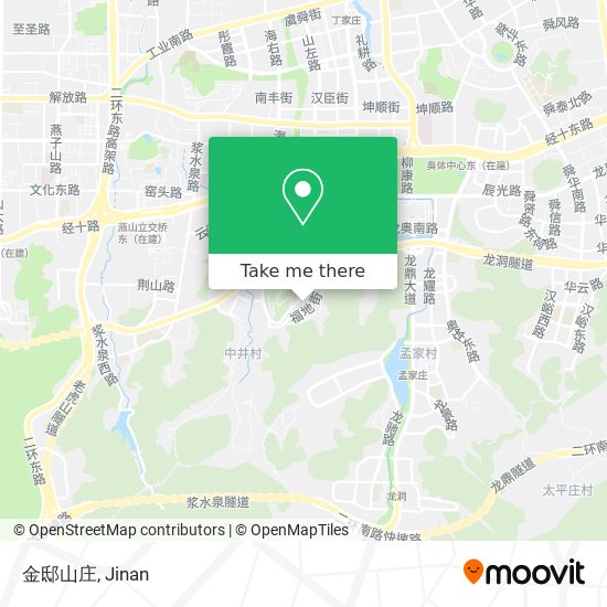 金邸山庄 map