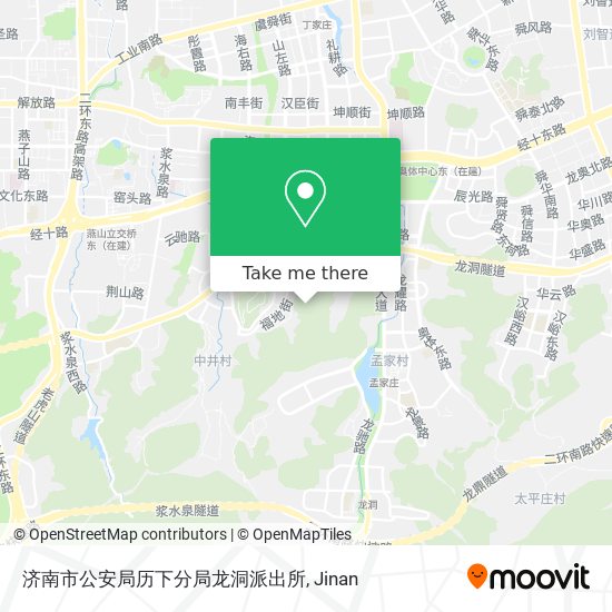 济南市公安局历下分局龙洞派出所 map