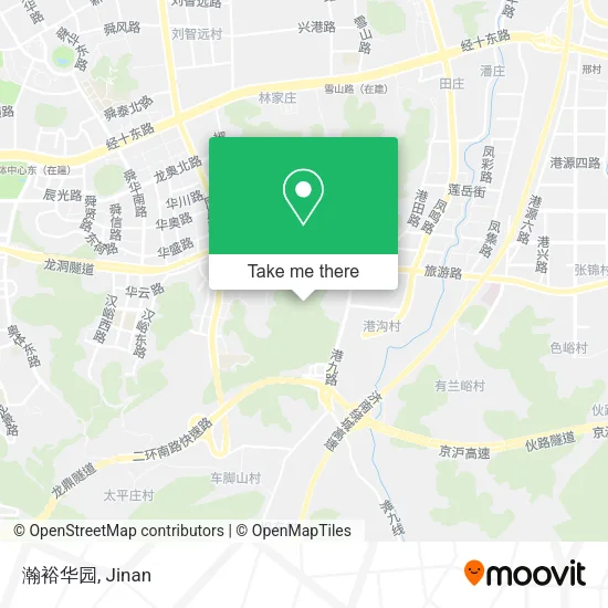 瀚裕华园 map