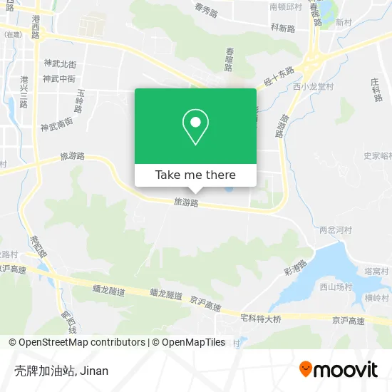 壳牌加油站 map