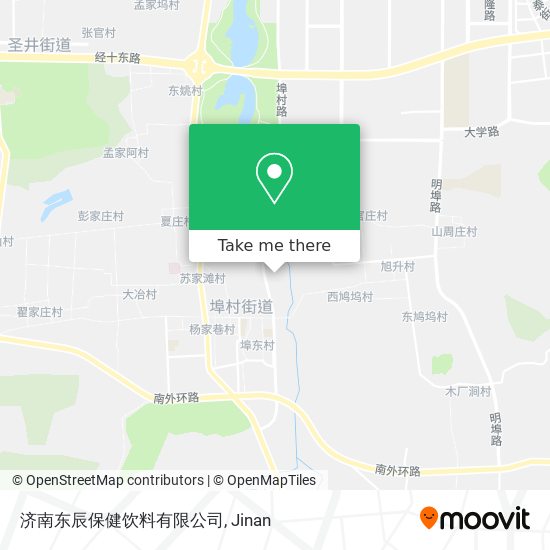 济南东辰保健饮料有限公司 map
