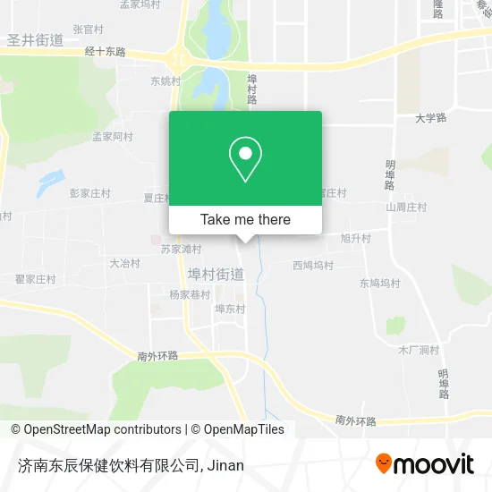 济南东辰保健饮料有限公司 map