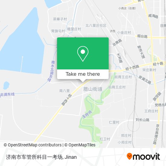 济南市车管所科目一考场 map