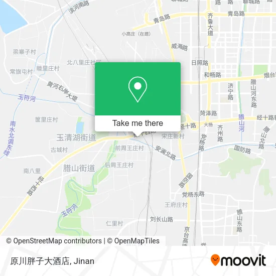 原川胖子大酒店 map