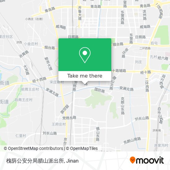 槐荫公安分局腊山派出所 map