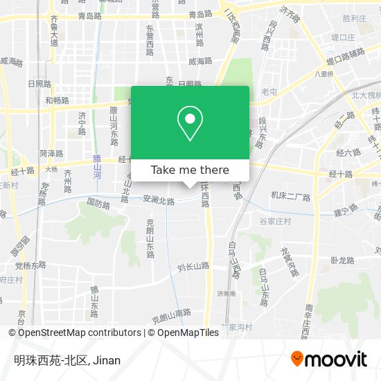 明珠西苑-北区 map