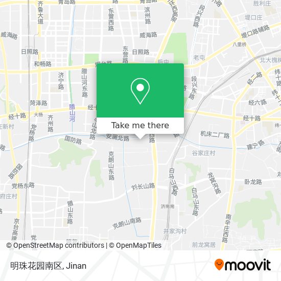 明珠花园南区 map