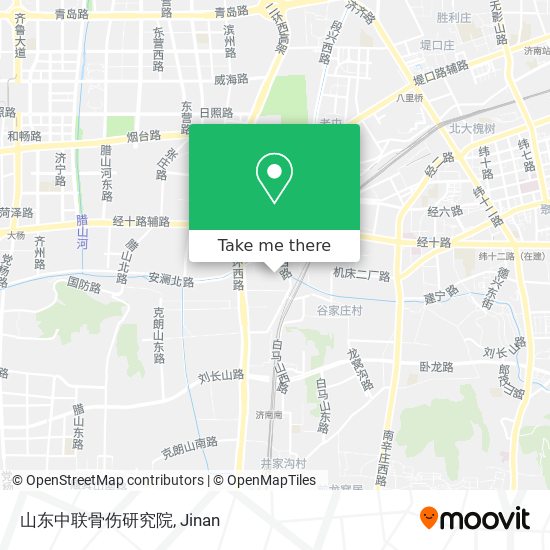 山东中联骨伤研究院 map