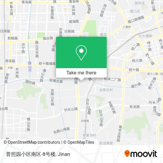 普照园小区南区-8号楼 map