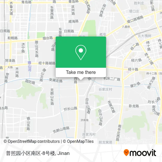 普照园小区南区-8号楼 map