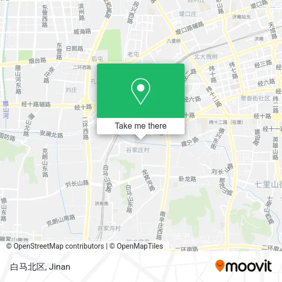 白马北区 map