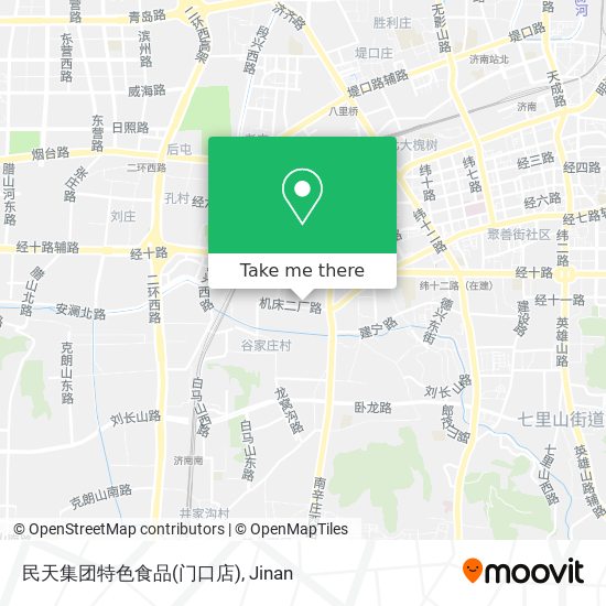 民天集团特色食品(门口店) map