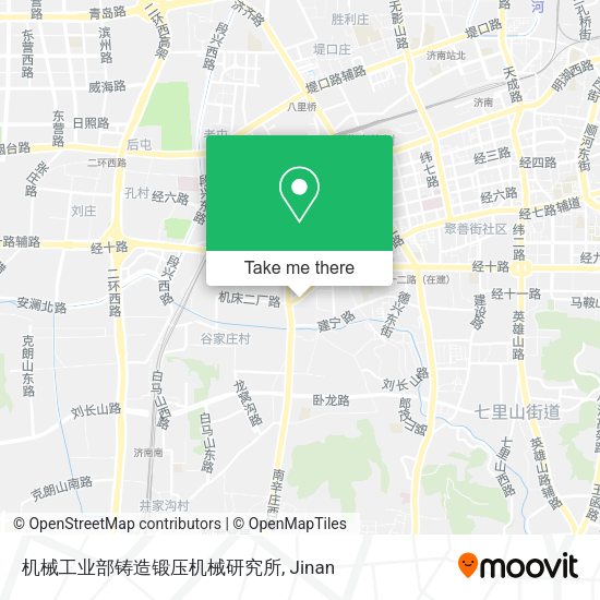 机械工业部铸造锻压机械研究所 map