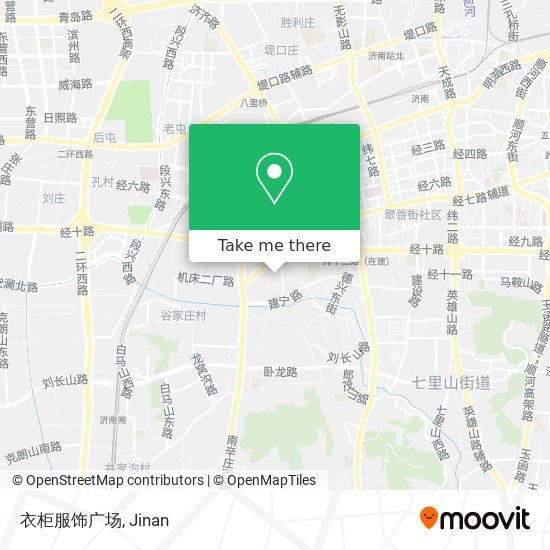 衣柜服饰广场 map