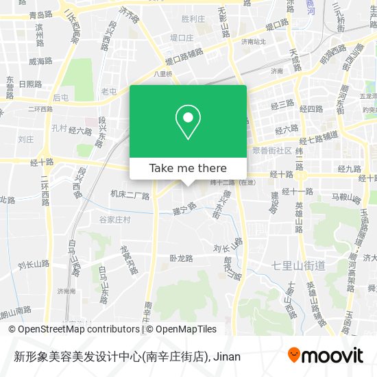 新形象美容美发设计中心(南辛庄街店) map