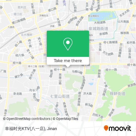 幸福时光KTV(八一店) map