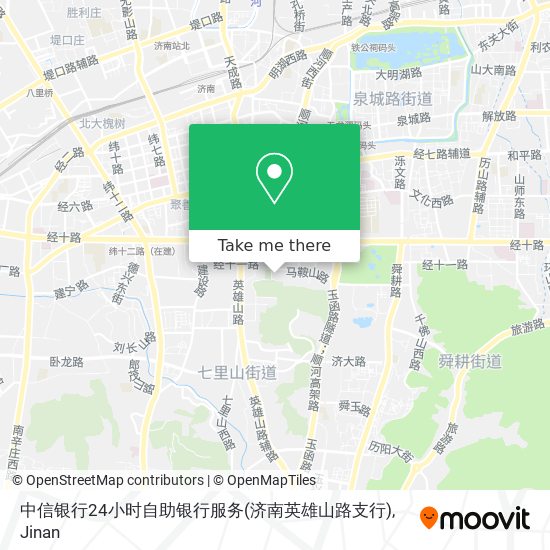 中信银行24小时自助银行服务(济南英雄山路支行) map
