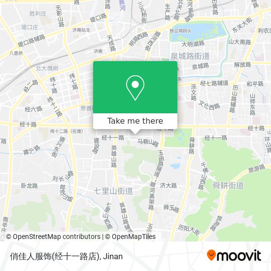 俏佳人服饰(经十一路店) map