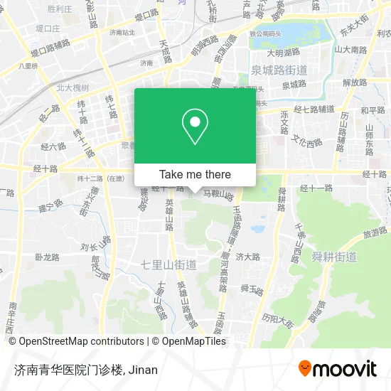 济南青华医院门诊楼 map