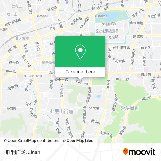 胜利广场 map