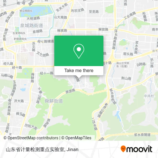山东省计量检测重点实验室 map