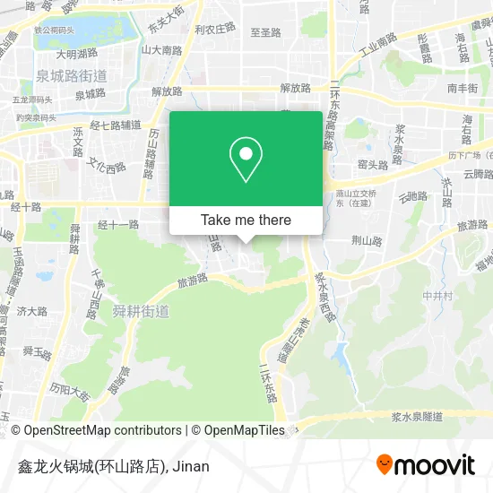 鑫龙火锅城(环山路店) map