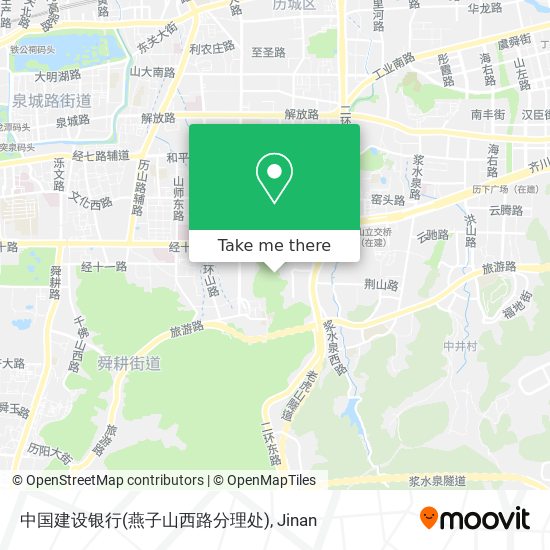 中国建设银行(燕子山西路分理处) map
