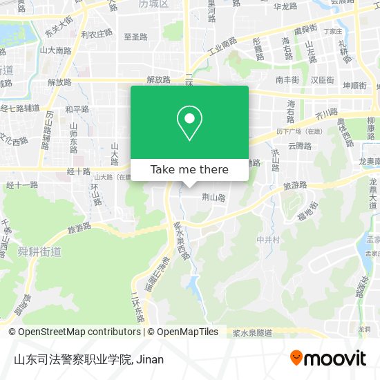 山东司法警察职业学院 map