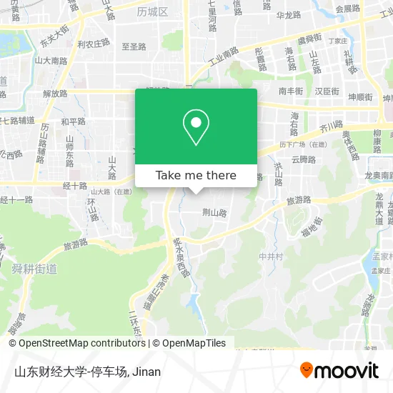 山东财经大学-停车场 map