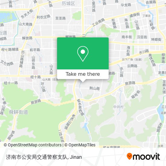济南市公安局交通警察支队 map