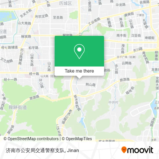 济南市公安局交通警察支队 map