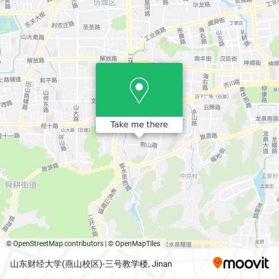 山东财经大学(燕山校区)-三号教学楼 map