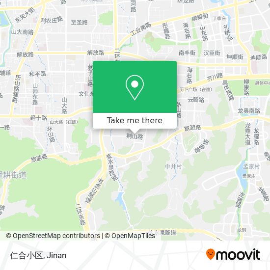仁合小区 map