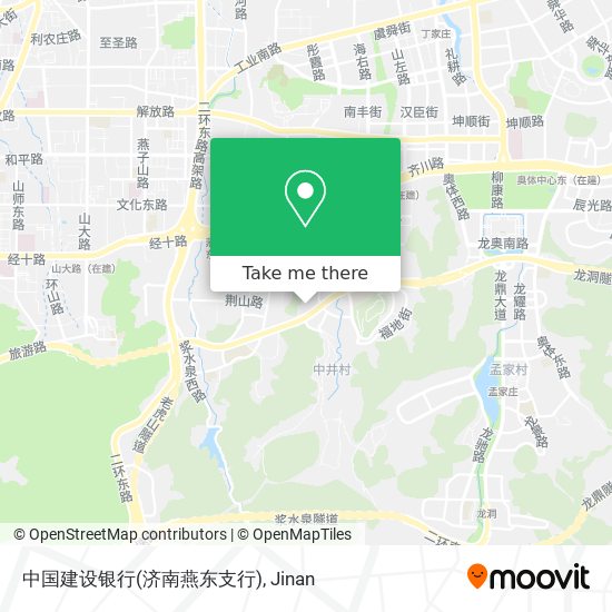 中国建设银行(济南燕东支行) map