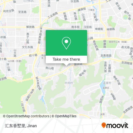 汇东香墅里 map