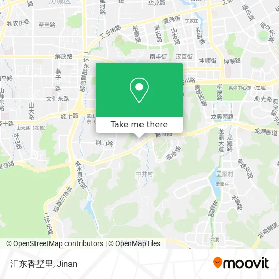 汇东香墅里 map