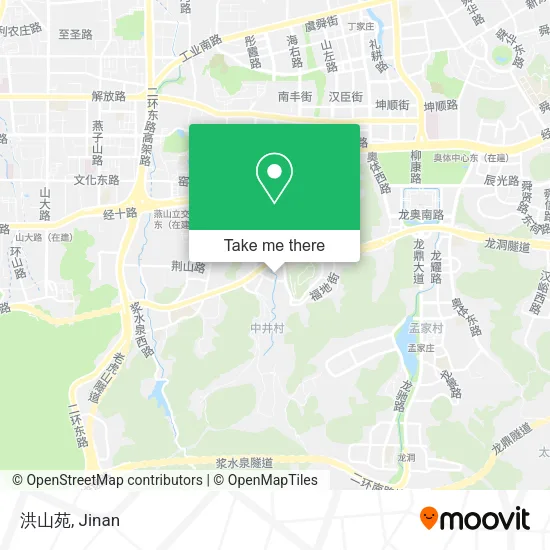 洪山苑 map