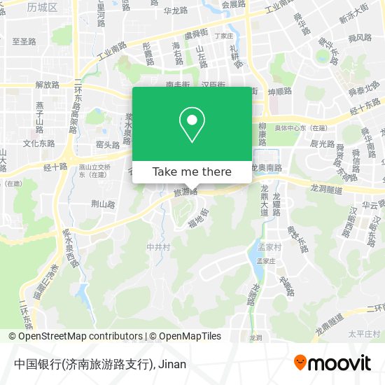 中国银行(济南旅游路支行) map