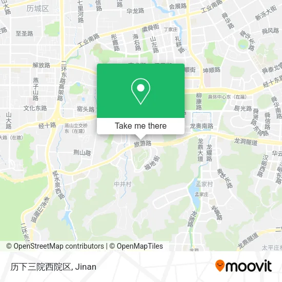 历下三院西院区 map