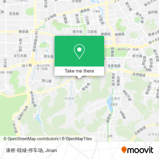 康桥·颐城-停车场 map