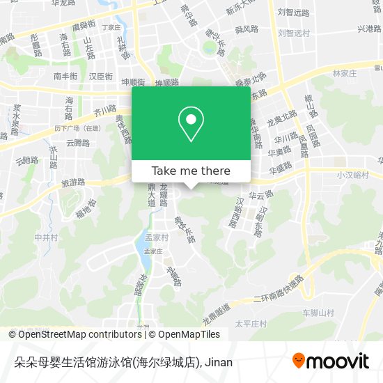 朵朵母婴生活馆游泳馆(海尔绿城店) map