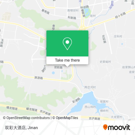 双彩大酒店 map