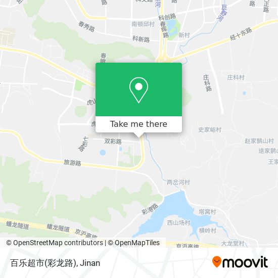 百乐超市(彩龙路) map