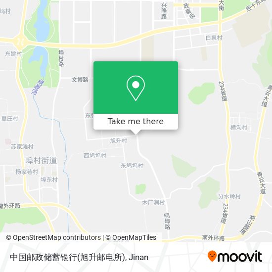 中国邮政储蓄银行(旭升邮电所) map