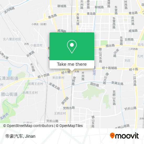 帝豪汽车 map