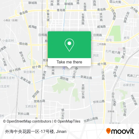外海中央花园一区-17号楼 map