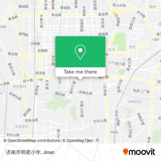 济南市明星小学 map